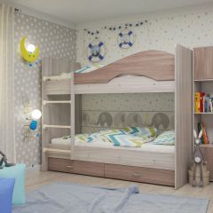 Кровать 2-х ярусная Мая с ящиками (800*1900) в Ишиме - ishim.mebel24.online | фото 8