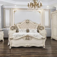 Кровать 1800 Джоконда (крем) в Ишиме - ishim.mebel24.online | фото 6