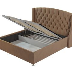 Кровать Франческа + Решетка+ПМ+Дно (1400) в Ишиме - ishim.mebel24.online | фото 3