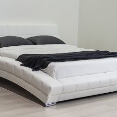 Кровать двойная Оливия 160 + ортопед. основание в Ишиме - ishim.mebel24.online | фото 2