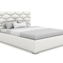 Кровать Коралл интерьерная +основание (200х200) в Ишиме - ishim.mebel24.online | фото 2