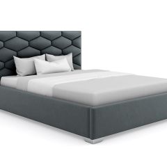 Кровать Коралл интерьерная +основание (200х200) в Ишиме - ishim.mebel24.online | фото 10