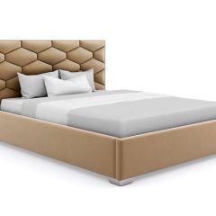 Кровать Коралл интерьерная +основание (200х200) в Ишиме - ishim.mebel24.online | фото 23