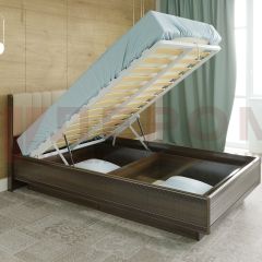 Кровать КР-1011 с мягким изголовьем в Ишиме - ishim.mebel24.online | фото 5