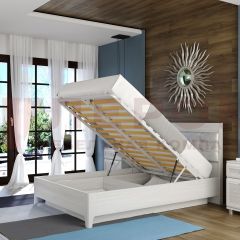 Кровать КР-1071 с мягким изголовьем в Ишиме - ishim.mebel24.online | фото 5