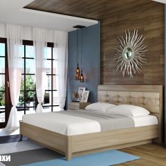 Кровать КР-1074 с мягким изголовьем в Ишиме - ishim.mebel24.online | фото
