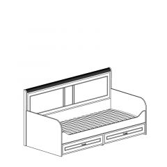 Кровать односпальная с ящиками №250 Белла в Ишиме - ishim.mebel24.online | фото 2