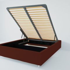 Кровать Подиум с ПМ 1200 (велюр бордо) в Ишиме - ishim.mebel24.online | фото