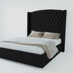 Кровать Берлин ЛЮКС без основания 900 (экокожа кольт ч) в Ишиме - ishim.mebel24.online | фото