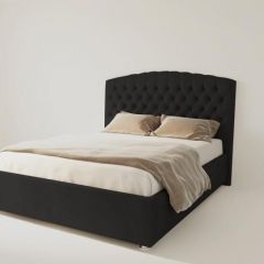 Кровать Берлин без основания 800 (экокожа кольт ч) в Ишиме - ishim.mebel24.online | фото