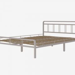 Кровать "Леон" Белая (1200*2000) (ножки-белые) в Ишиме - ishim.mebel24.online | фото 3