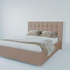 Кровать Венеция без основания 800 (велюр серый) в Ишиме - ishim.mebel24.online | фото