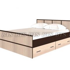 Кровать Сакура 1600 LIGHT + Проложки LIGHT 1.6 ДСП (Венге/Лоредо) в Ишиме - ishim.mebel24.online | фото 1