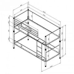 Кровать-трансформер Дельта Лофт-20.02.02 Белый в Ишиме - ishim.mebel24.online | фото 3