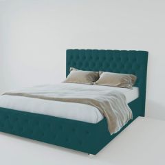 Кровать Версаль с ПМ 800 (велюр бирюзовый) в Ишиме - ishim.mebel24.online | фото