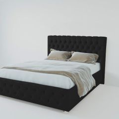 Кровать Версаль с ПМ 900 (экокожа кольт ч) в Ишиме - ishim.mebel24.online | фото