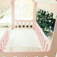 Кровать-домик без ящика 800*1600 (Розовый) в Ишиме - ishim.mebel24.online | фото 3