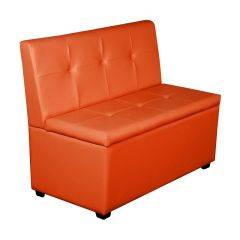 Кухонный диван Уют-1 (1000) Оранжевый в Ишиме - ishim.mebel24.online | фото
