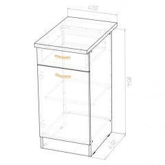 Кухонный гарнитур Лариса оптима 1 1300х2500 мм в Ишиме - ishim.mebel24.online | фото 15