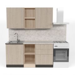 Кухонный гарнитур Надежда стандарт 5 1600 мм в Ишиме - ishim.mebel24.online | фото 3