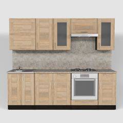 Кухонный гарнитур Ника базис 2400 в Ишиме - ishim.mebel24.online | фото 3