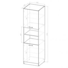 Кухонный гарнитур Ноктюрн люкс 3000 мм в Ишиме - ishim.mebel24.online | фото 12