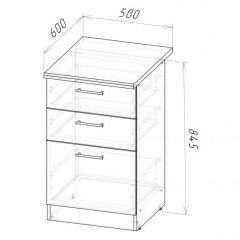 Кухонный гарнитур Ноктюрн стандарт 1600 мм в Ишиме - ishim.mebel24.online | фото 14