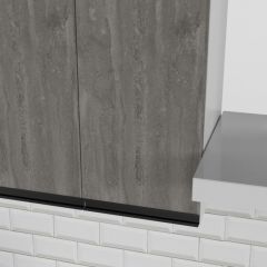 Кухонный гарнитур Ноктюрн стандарт 1600 мм в Ишиме - ishim.mebel24.online | фото 9