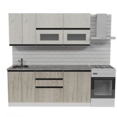 Кухонный гарнитур Паола макси 1800 мм в Ишиме - ishim.mebel24.online | фото 3