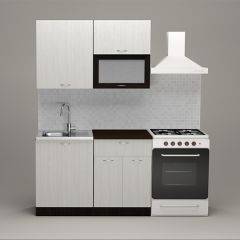Кухонный гарнитур Полина лайт 1200 в Ишиме - ishim.mebel24.online | фото 2