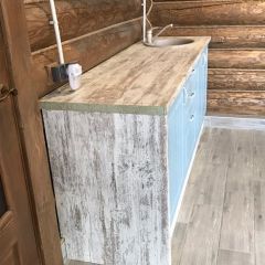 Кухонный гарнитур Принцесса 1500 Мурено (модульный) Горизонт в Ишиме - ishim.mebel24.online | фото 12