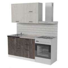 Кухонный гарнитур Сиена лайт 1200 мм в Ишиме - ishim.mebel24.online | фото 4
