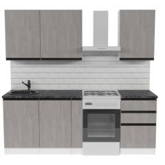 Кухонный гарнитур Сюита стандарт 1600 мм в Ишиме - ishim.mebel24.online | фото 3