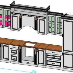 Кухонный гарнитур Верона 3.9 (крем) композиция №2 в Ишиме - ishim.mebel24.online | фото 6