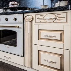 Кухонный гарнитур Верона (крем) модульная в Ишиме - ishim.mebel24.online | фото 5