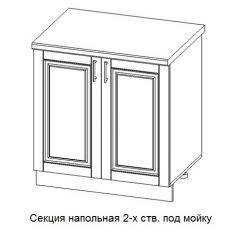 Кухонный гарнитур Верона (крем) модульная в Ишиме - ishim.mebel24.online | фото 16