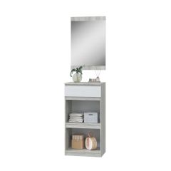 ЛОРИ Прихожая  (дуб серый/белый) в Ишиме - ishim.mebel24.online | фото 11