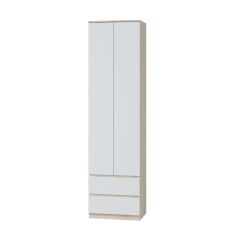 ЛОРИ Прихожая  (дуб сонома светлый/белый) в Ишиме - ishim.mebel24.online | фото 8