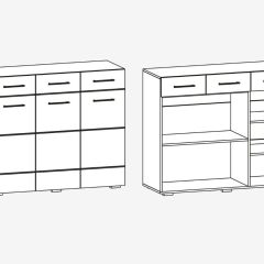 Модульная гостиная Фиеста (Венге/Белый глянец) в Ишиме - ishim.mebel24.online | фото 3