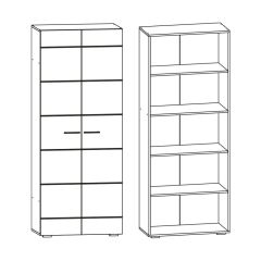 Модульная гостиная Фиеста (Венге/Белый глянец) в Ишиме - ishim.mebel24.online | фото 4