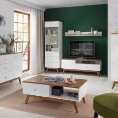 Модульная гостиная HEDA (белый) в Ишиме - ishim.mebel24.online | фото