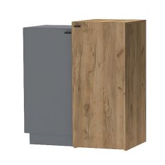 Модульная гостиная Квадро (ЛДСП дуб крафт золотой) в Ишиме - ishim.mebel24.online | фото 6