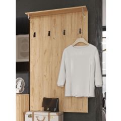 Модульная прихожая Колибри (дуб золотой/железный камень) в Ишиме - ishim.mebel24.online | фото 2