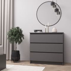 МОРИ МК 800.1 Комод (графит) в Ишиме - ishim.mebel24.online | фото