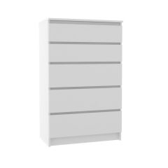 МОРИ МК 700.5 Комод (белый) в Ишиме - ishim.mebel24.online | фото 2