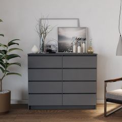 МОРИ МК 1200.8 Комод (графит) в Ишиме - ishim.mebel24.online | фото