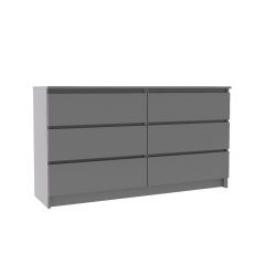 МОРИ МК 1380.6 Комод (графит) в Ишиме - ishim.mebel24.online | фото 2