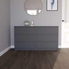 МОРИ МК 1380.6 Комод (графит) в Ишиме - ishim.mebel24.online | фото