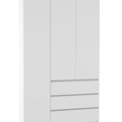 МОРИ МШ 1200.1 Шкаф (белый) в Ишиме - ishim.mebel24.online | фото 2
