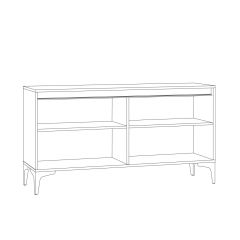 Муар Тумба под ТВ 13.261.02 в Ишиме - ishim.mebel24.online | фото 2